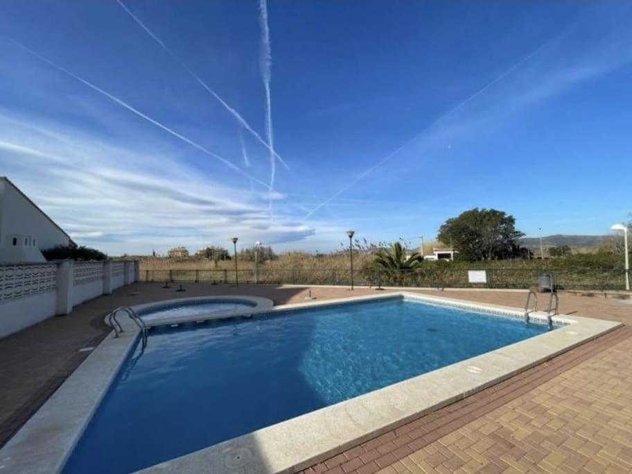 Apartamento Junto Al Mar Con Wifi Y Piscina Sagunt Exterior foto